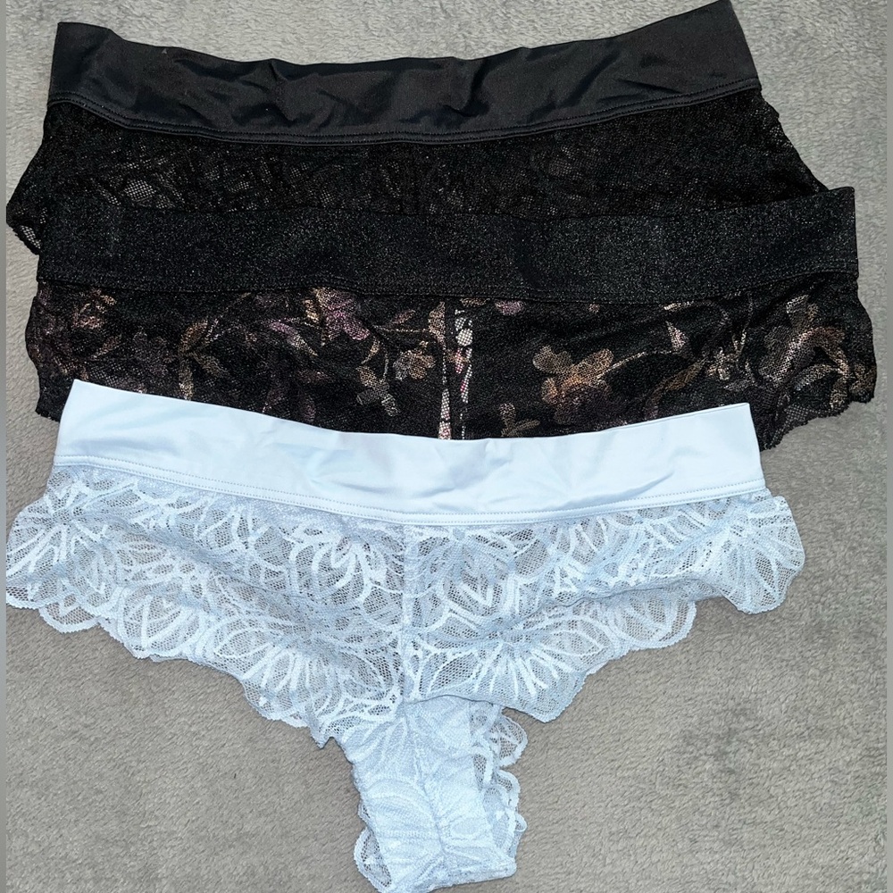 Victoria Secret Pink Cheekster Panty Bundle